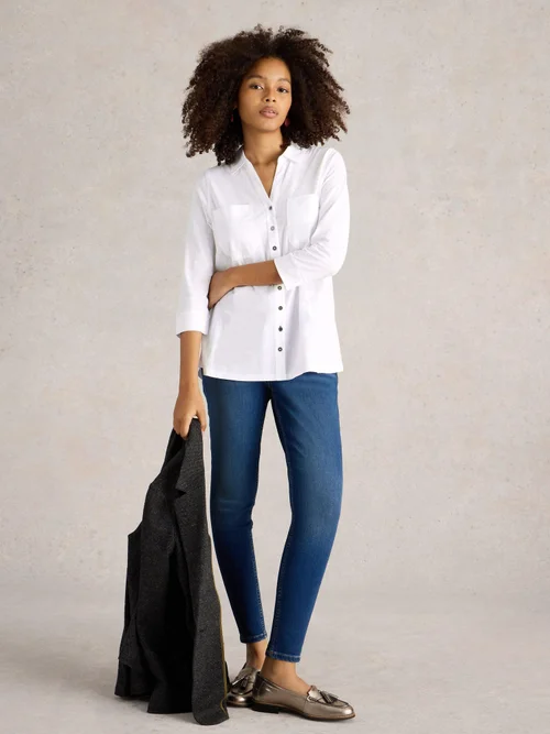 Lange Bluse Missy - Nat White - 50 Bild 2