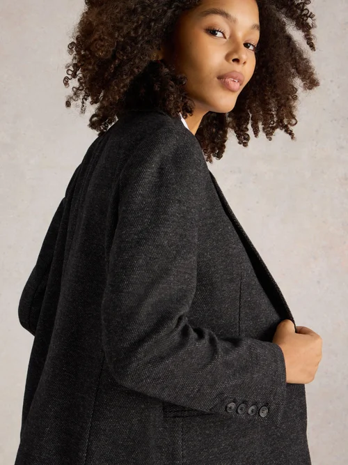 Jerseyblazer Evelyn - Grey Mlt - 46 Bild 3