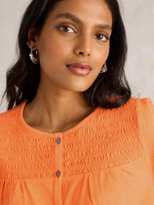 Bluse Daniella - Mid Orange - 52 Bild 3