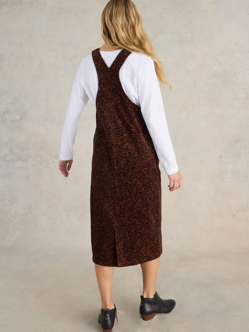 Emmy Kordlatzkleid aus Bio-Baumwolle - Blk Pr - 52/R Bild 4