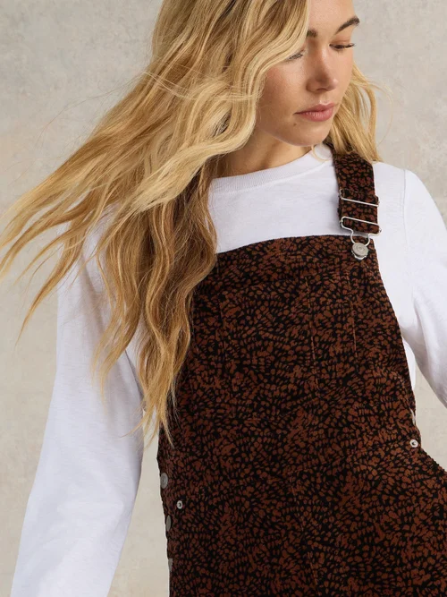 Emmy Kordlatzkleid aus Bio-Baumwolle - Blk Pr - 52/R Bild 3