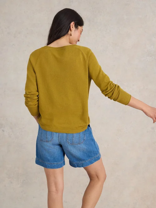 Strickjacke Luna mit V-Ausschnitt - Mid Chart - 52 Bild 4