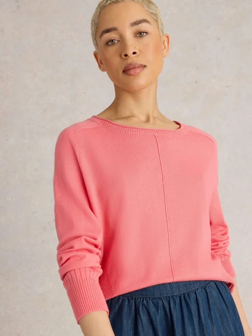 City Pullover - Mid Coral - 52 Bild 3