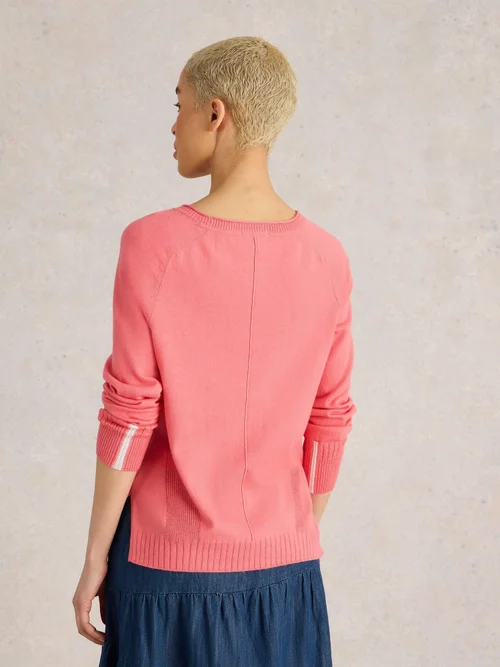 City Pullover - Mid Coral - 52 Bild 4