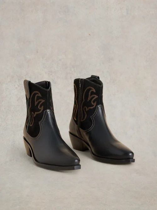Beau Westernstiefel - Pure Blk - 39 Bild 3