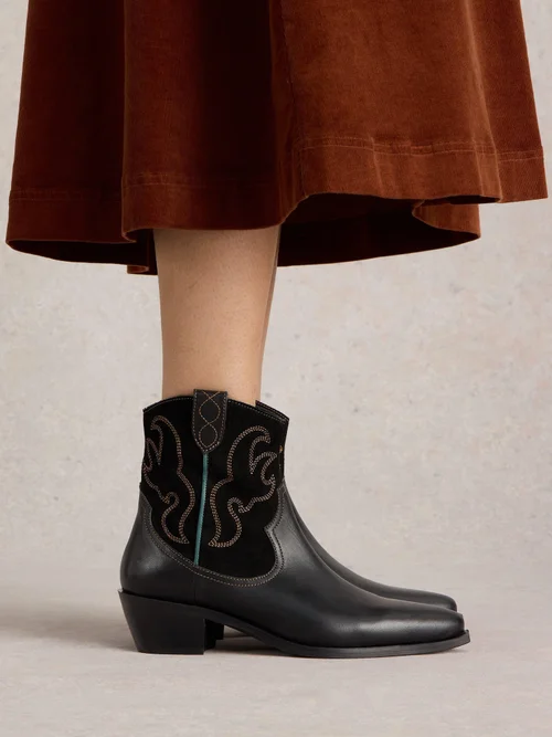 Beau Westernstiefel - Pure Blk - 39 Bild 2