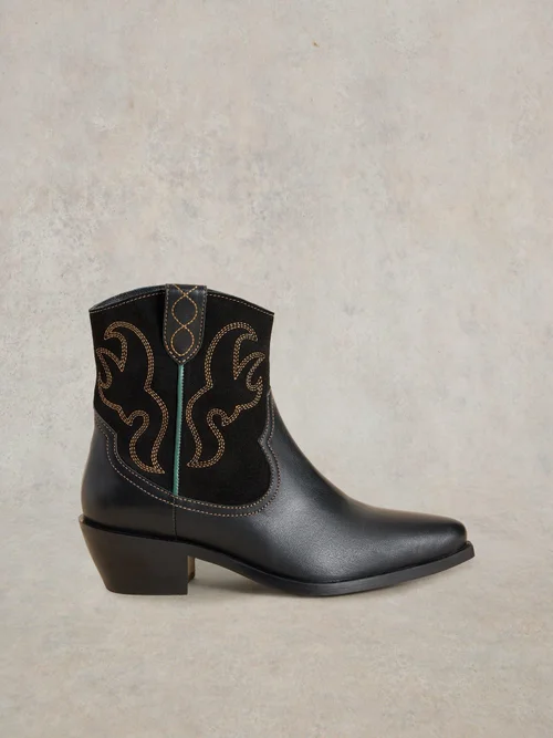 Beau Westernstiefel - Pure Blk - 39 Bild 1