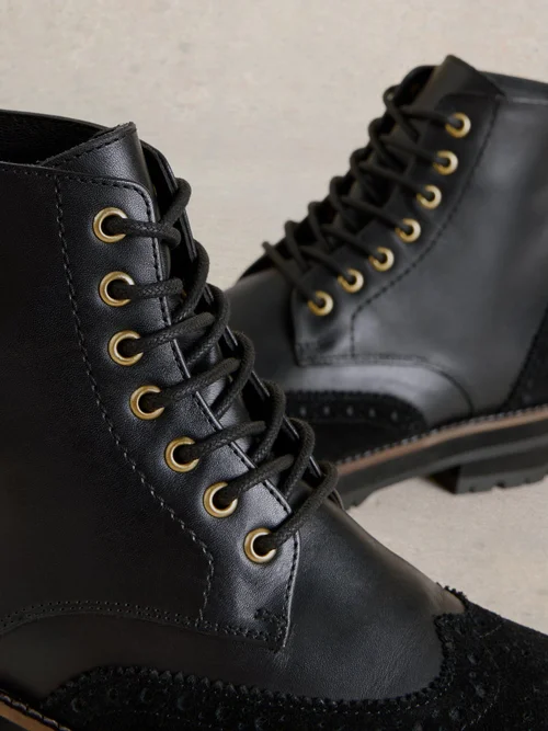Budapester Lederstiefel Bene - Pure Blk - 38 Bild 4