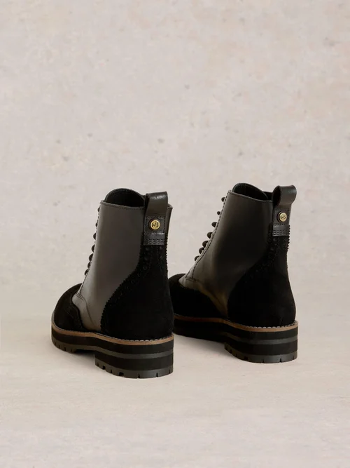 Budapester Lederstiefel Bene - Pure Blk - 38 Bild 3