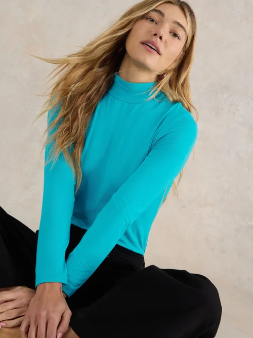 Langarmshirt Camille - Brt Teal - 52 Bild 1