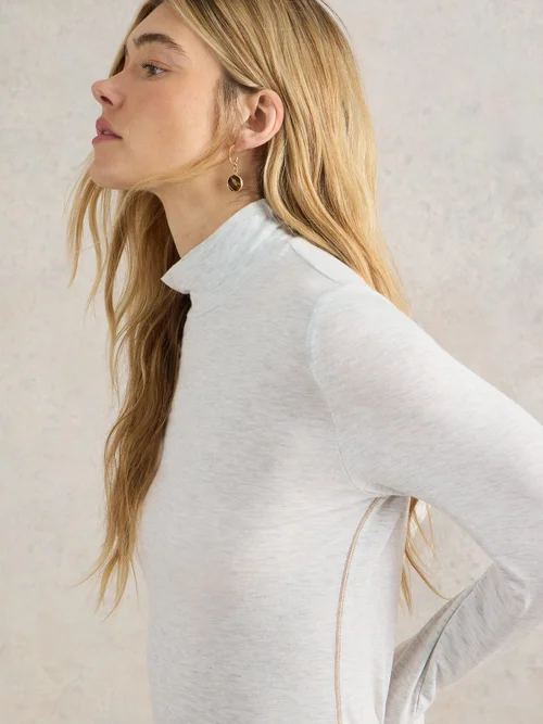 Langarmshirt Camille - Lgt Nat - 52 Bild 3