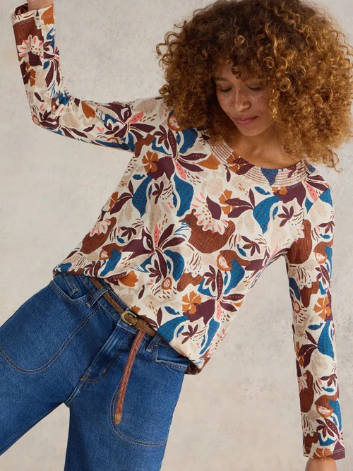 Langarmshirt Weaver - Nat Pr - 52 Bild 3