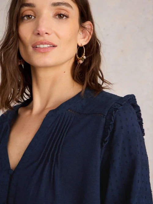 Bluse Blossom - Fr Navy - 52 Bild 3