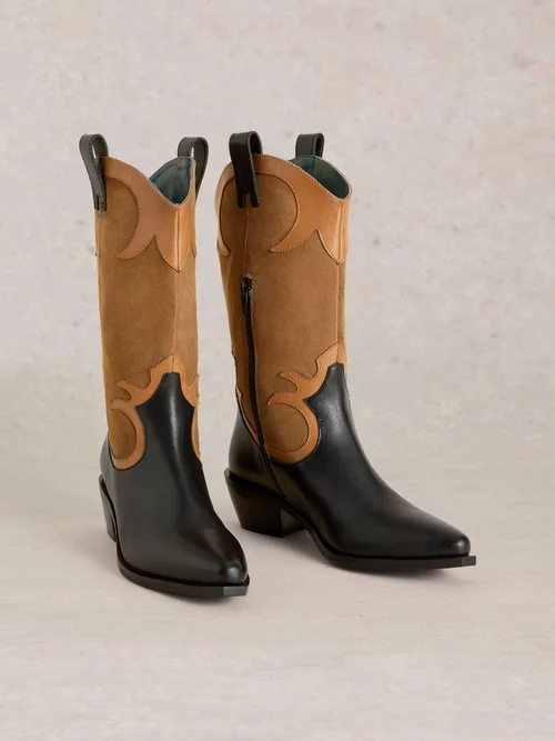 Belle Westernstiefel - Blk Mlt - 39 Bild 3