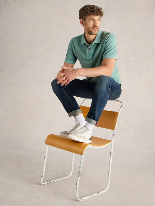 Utility Polohemd - D Egg Blue - XXXL Bild 1