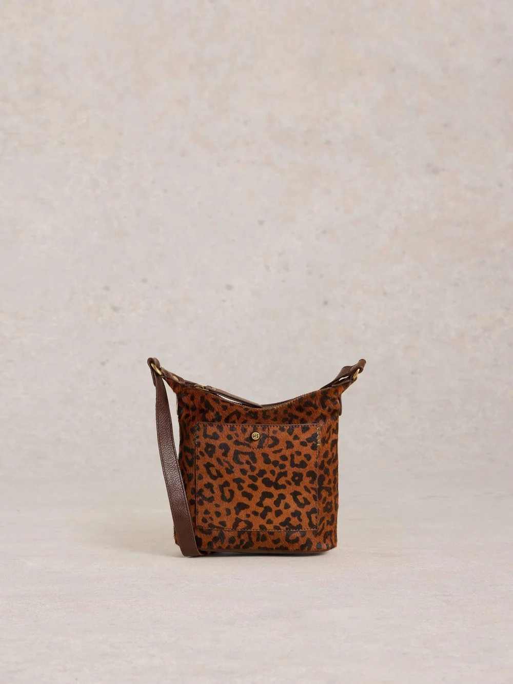 Mini Fern Crossbody-Tasche aus Leder Bild 1