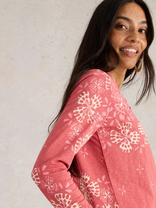 Nelly Langarmshirt - Pink Mlt - 52 Bild 3