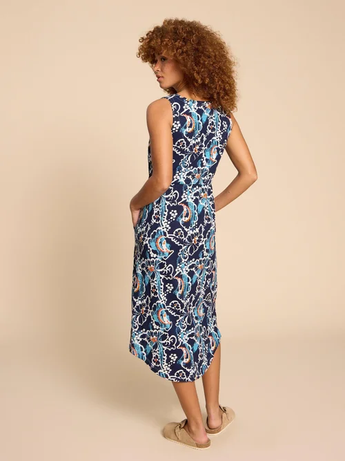 Heidi Kleid - Navy Multi - XXL Bild 4