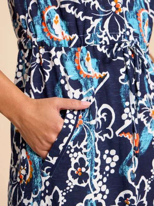 Heidi Kleid - Navy Multi - XXL Bild 3