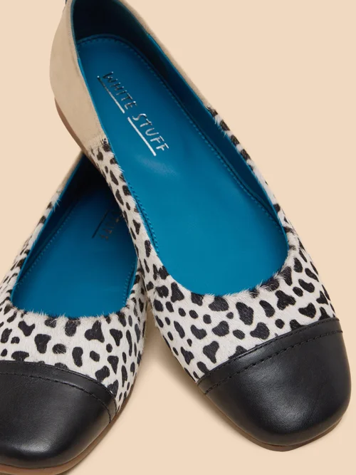 Loral Ballerinas aus Leder - Nat Mlt - 36 Bild 4