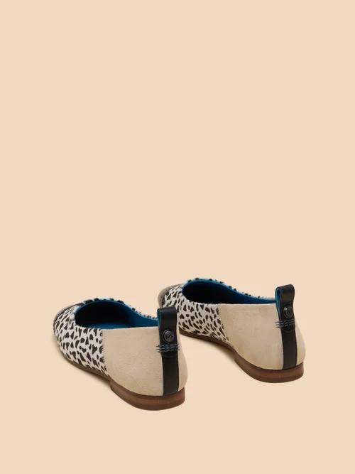 Loral Ballerinas aus Leder - Nat Mlt - 36 Bild 3