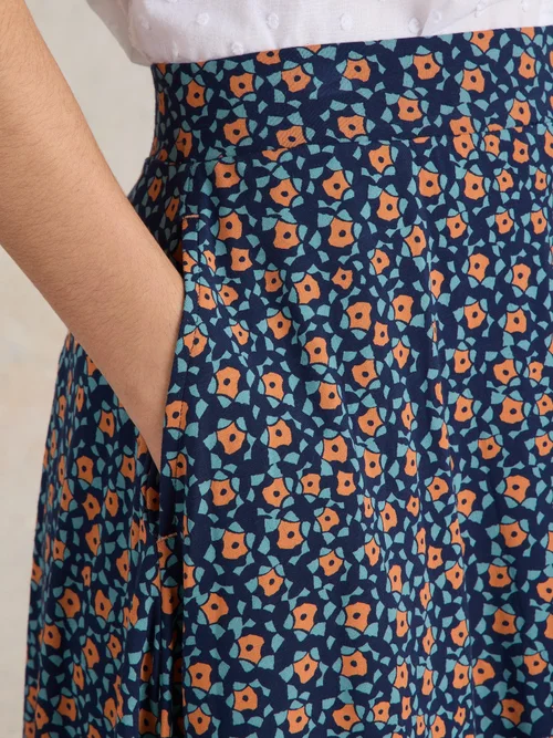 Jade Jerseyrock - Navy Pr - 52 Bild 3