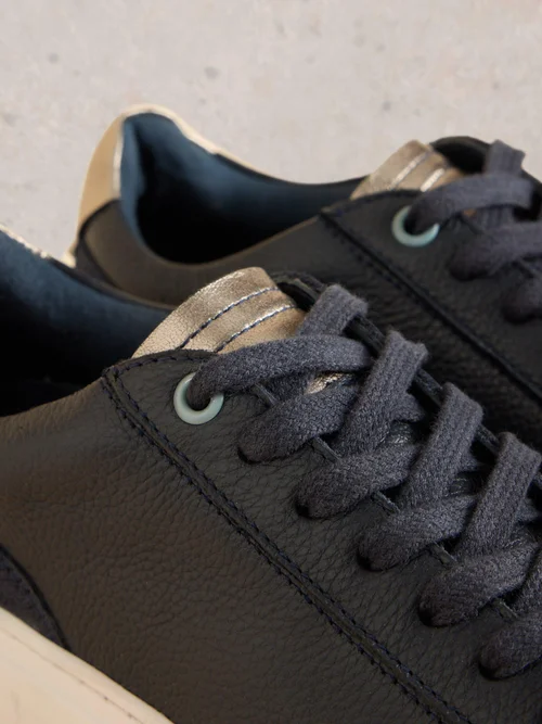 Toni Ledersneaker - Navy Multi - 41 Bild 4