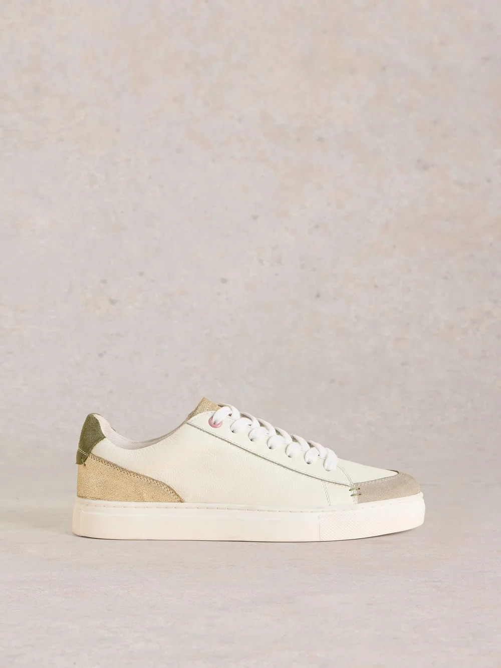 Toni Ledersneaker - White Mlt - 41 Bild 1