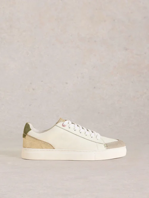 Toni Ledersneaker - White Mlt - 41 Bild 1