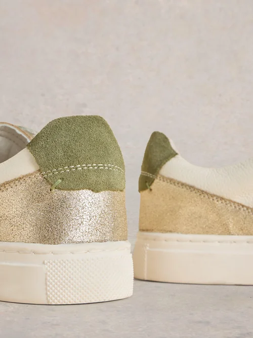 Toni Ledersneaker - White Mlt - 41 Bild 4