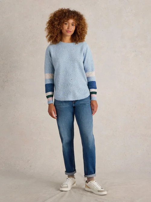 Toni Ledersneaker - White Mlt - 41 Bild 2