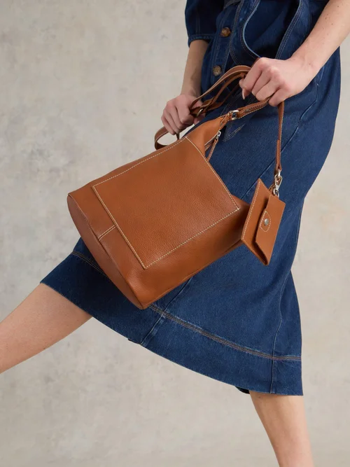 Fern Crossbody-Tasche aus Leder Bild 2