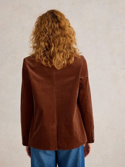 Kordblazer Evelyn - Dark Tan - 52 Bild 4
