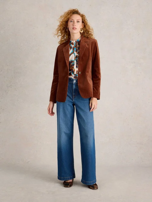 Kordblazer Evelyn  - Dark Tan - 52 Bild 2