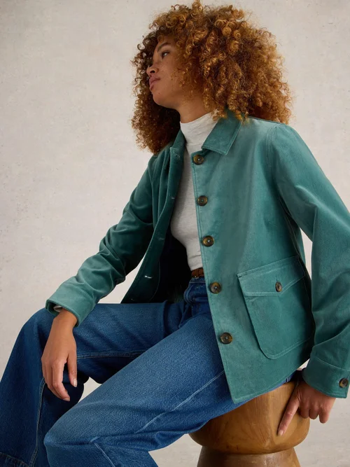 Samtjacke Amelia - Dus Green - 52 Bild 1