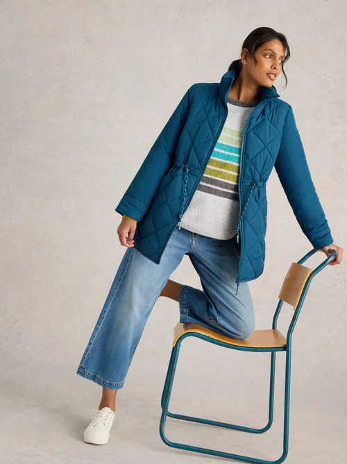 Steppjacke Emilia - Dk Teal - 52 Bild 1