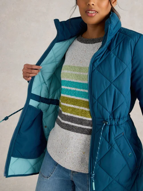 Steppjacke Emilia - Dk Teal - 52 Bild 3