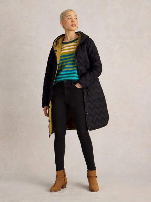 Steppmantel Arlet - Pure Blk - 52/R Bild 2