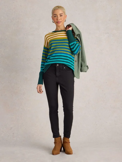 Skinny Jeans Holly - Blk Denim - 44/R Bild 2