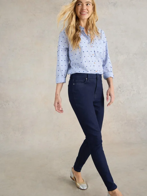 Skinny Jeans Holly - Dk Denim - 52/R Bild 3
