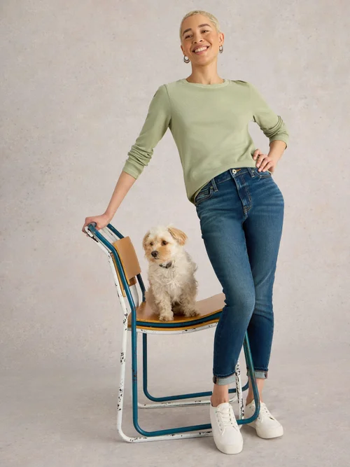 Skinny Jeans Holly - Mid Denim - 50/R Bild 1