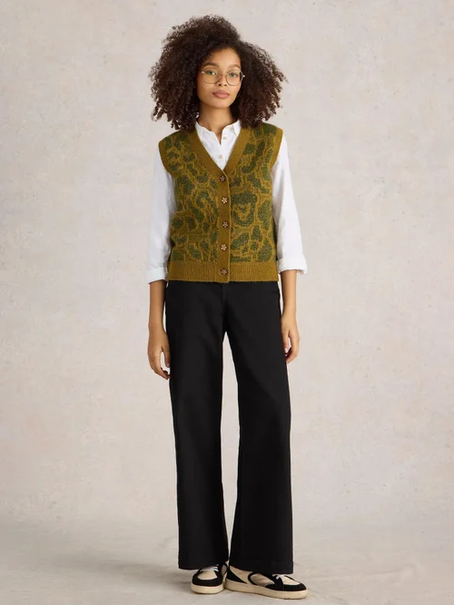 Ayla mit weitem Bein - Blk Denim - 52/R Bild 2