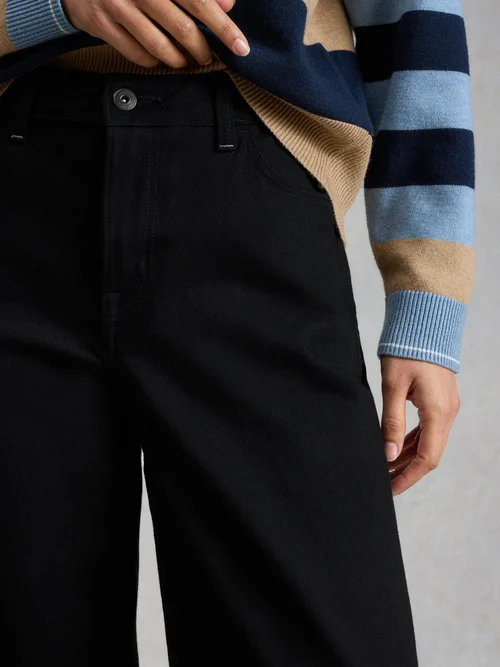 Ayla mit weitem Bein - Blk Denim - 52/R Bild 1