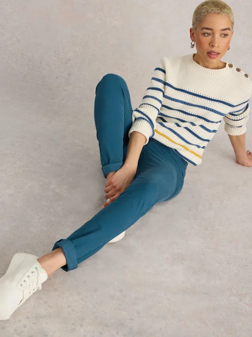 Jegging Janey - Dk Teal - 52/R Bild 1