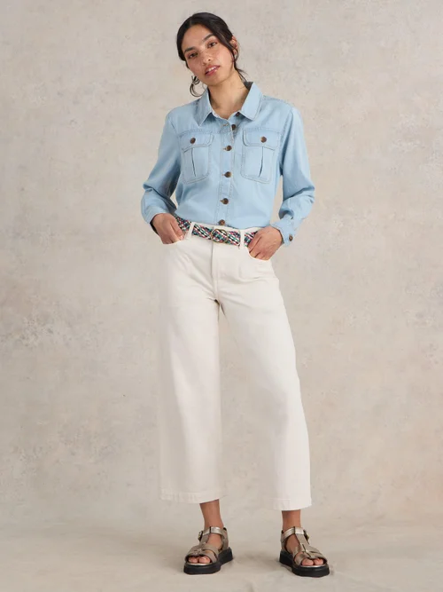 Demi Cargobluse - Lgt Denim - 52 Bild 2