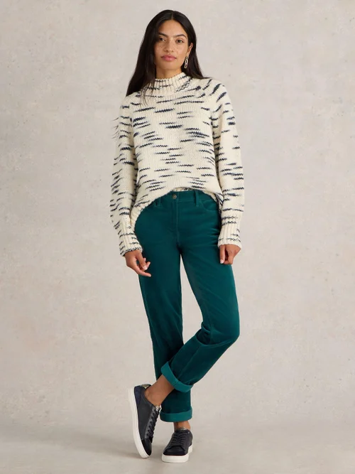 Gerade Kordhose Brooke - Dk Green - 52/R Bild 2