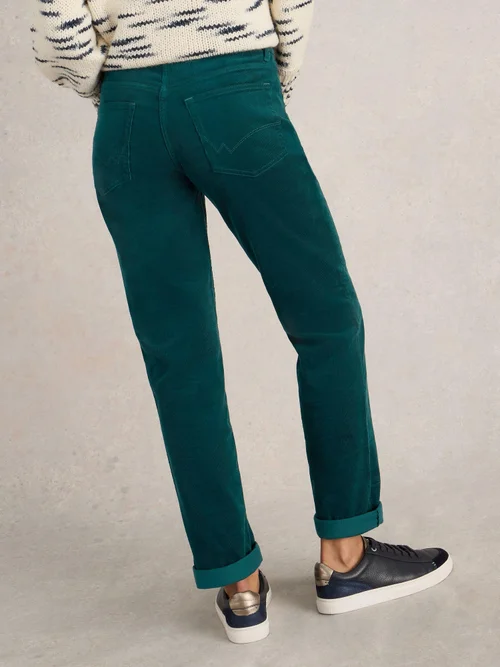 Gerade Kordhose Brooke - Dk Green - 52/R Bild 4