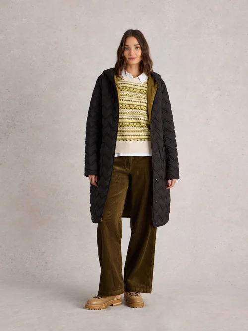 Kordhose Belle mit weitem Bein - Khaki Grn - 52/R Bild 2