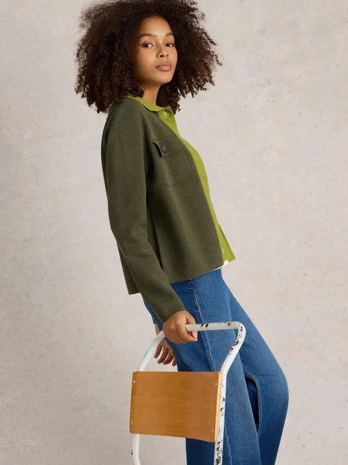 Hemdstrickjacke Sara - Green Mlt - 52 Bild 1