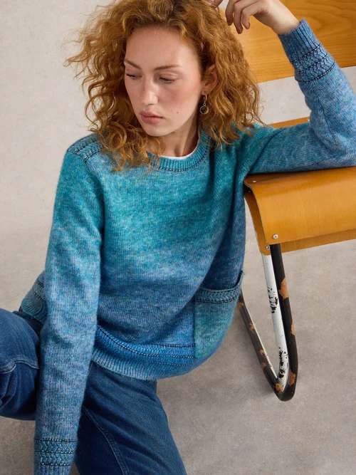 Pullover Lilbet - Blue Mlt - 52 Bild 1